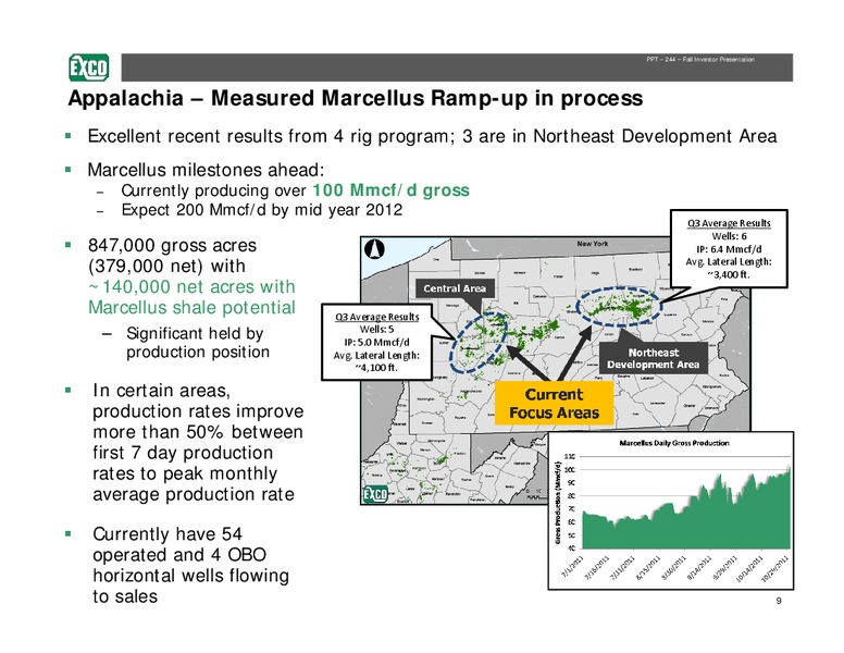 Stephens Fall Investment Conference – Exco Resources Inc. – slide 7