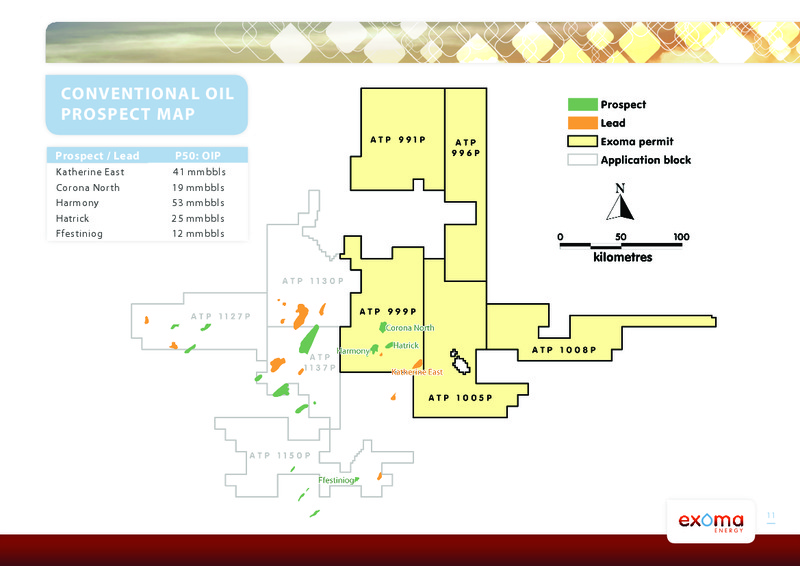 CEO PRESENTATON – Exoma Energy Limited – slide 10