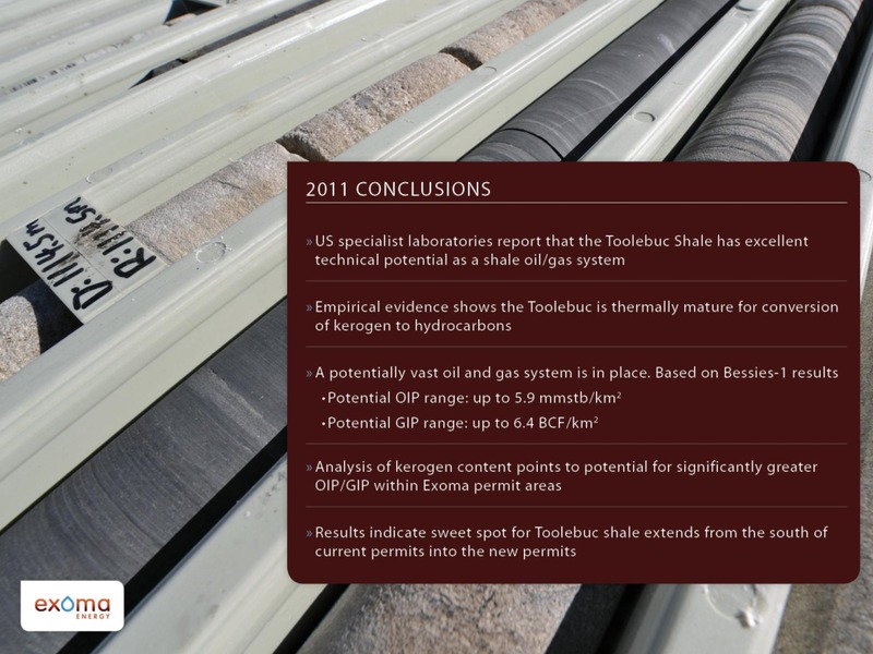 Exoma Energy Limiteds Presentation – Exoma Energy Limited – slide 17