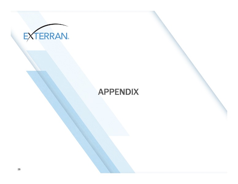 Johnson Rice Energy Conference – Exterran Holdings, Inc. – slide 28