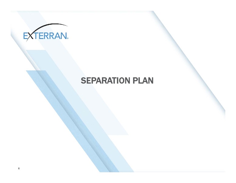 CAPITAL ONE ENERGY CONFERENCE – Exterran Holdings, Inc. – slide 6