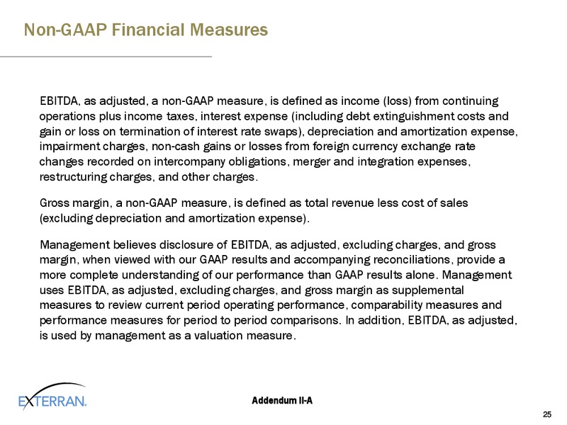 HOWARD WEIL ENERGY CONFERENCE – Exterran Partners Lp – slide 25