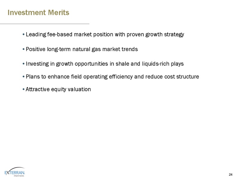 2013 MLP INVESTOR CONFERENCE – Exterran Partners Lp – slide 24