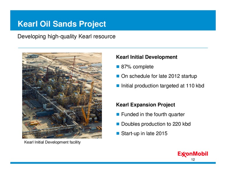 Q4 2011 – ExxonMobil – slide 11