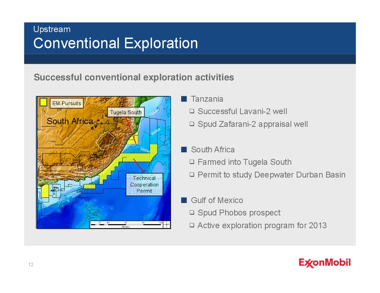 Q4 2012 – ExxonMobil – slide 11
