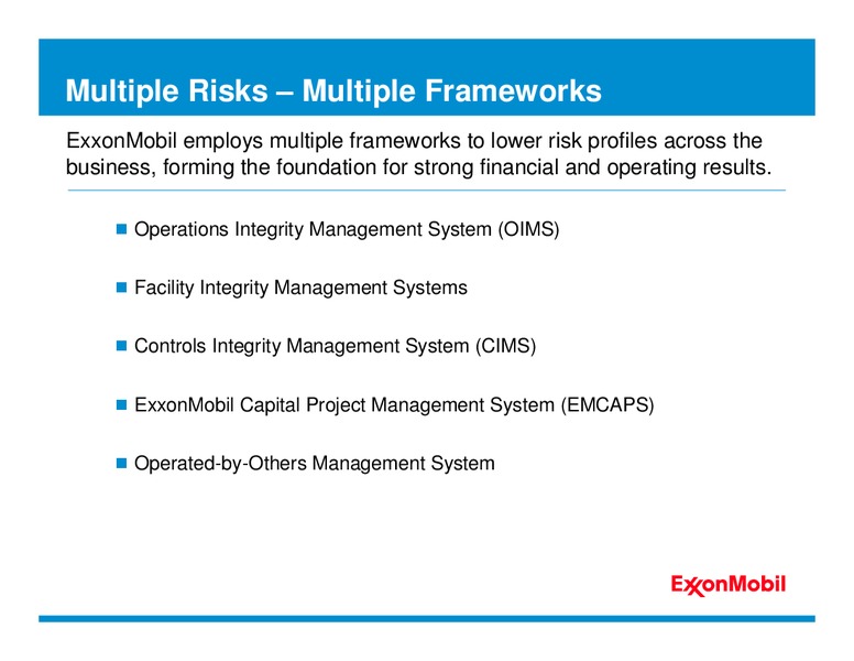 2011 ANALYST MEETING – ExxonMobil – slide 12