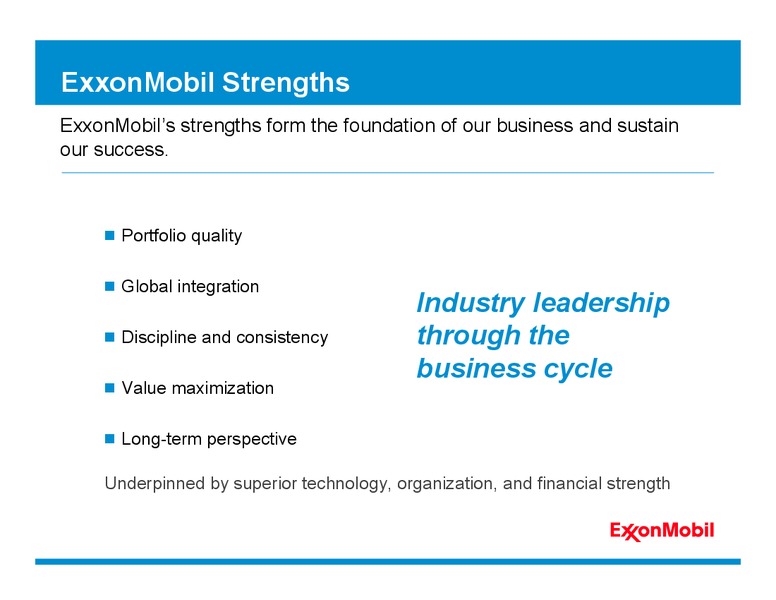 2010 ANALYST MEETING – ExxonMobil – slide 18