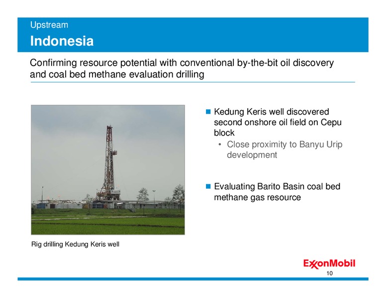 Q1 2011 – ExxonMobil – slide 9