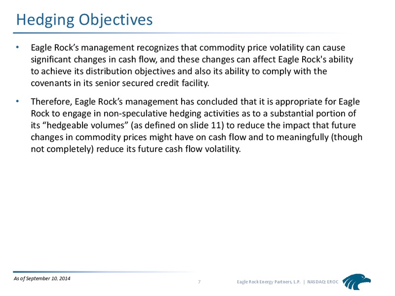 Commodity Hedging Overview – Eagle Rock Energy Partners Lp – slide 6