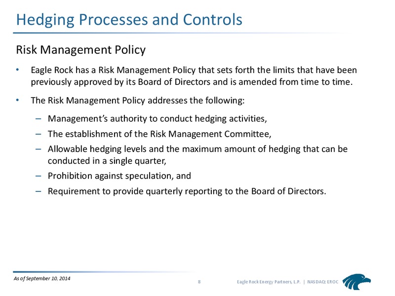 Commodity Hedging Overview – Eagle Rock Energy Partners Lp – slide 7