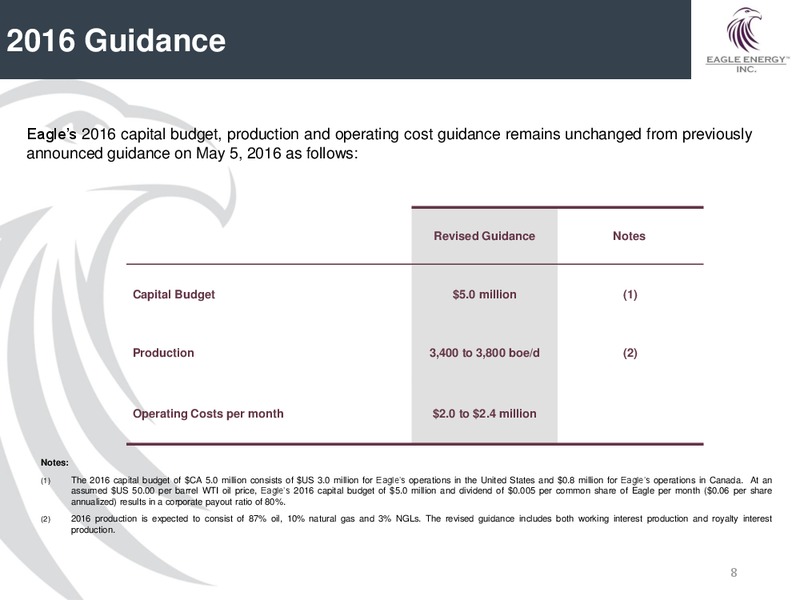 June 2016 Investor Presentation – Eagle Energy Trust – slide 7