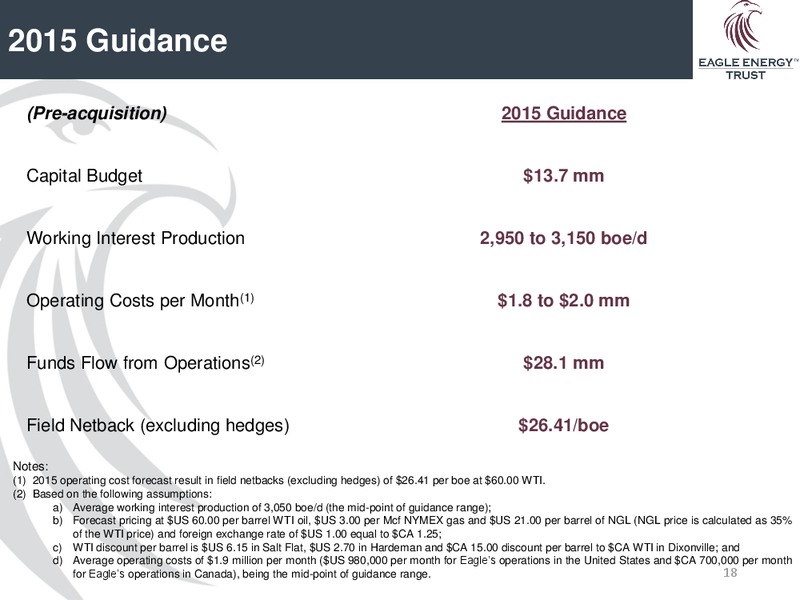 July 2015 Investor Presentation – Eagle Energy Trust – slide 16