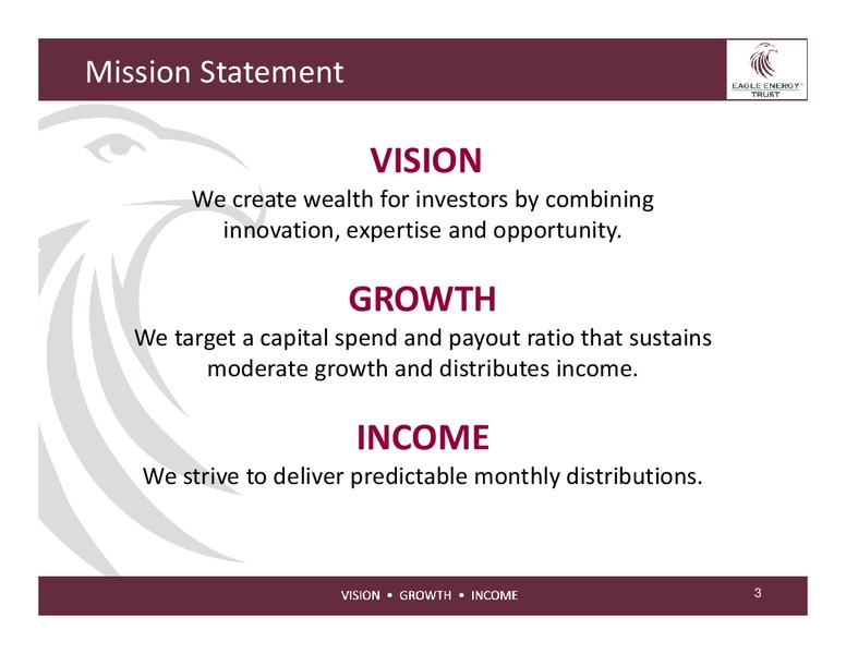 Investor Presentation – Eagle Energy Trust – slide 2