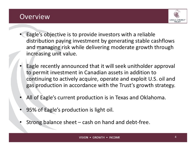 Investor Presentation – Eagle Energy Trust – slide 3