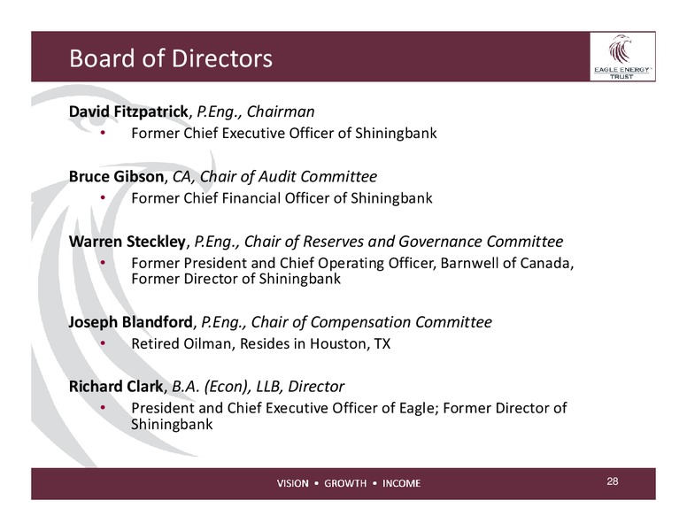 Investor Presentation – Eagle Energy Trust – slide 27