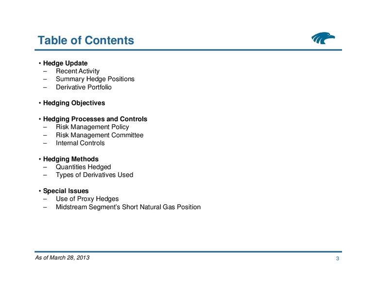 Commodity Hedging Overview – Eagle Rock Energy Partners Lp – slide 2