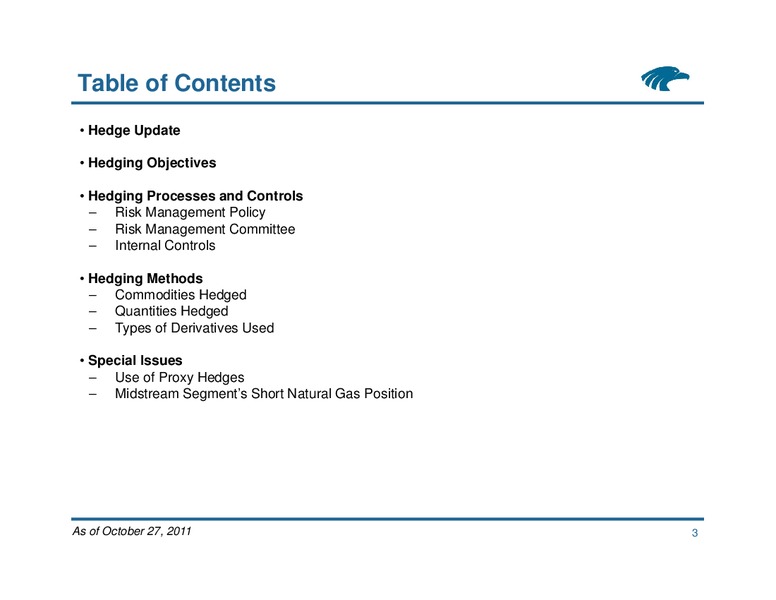 Commodity Hedging Overview – Eagle Rock Energy Partners Lp – slide 2