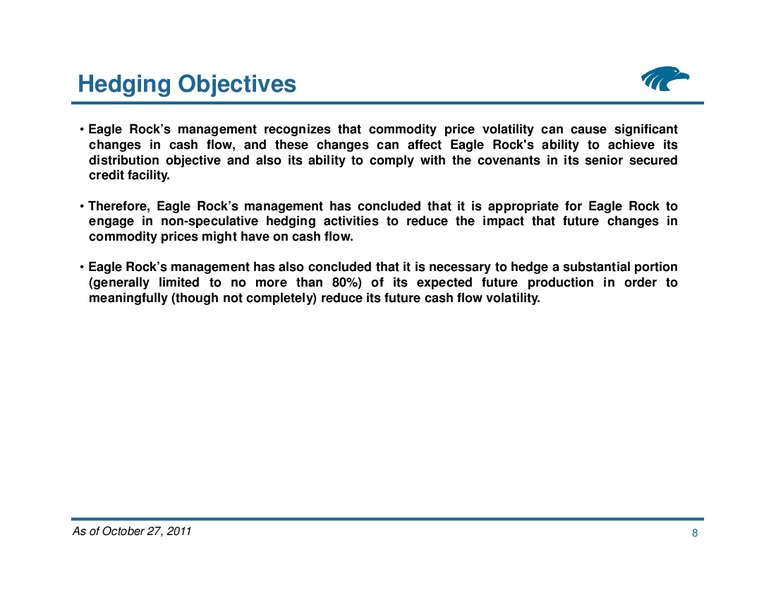 Commodity Hedging Overview – Eagle Rock Energy Partners Lp – slide 8