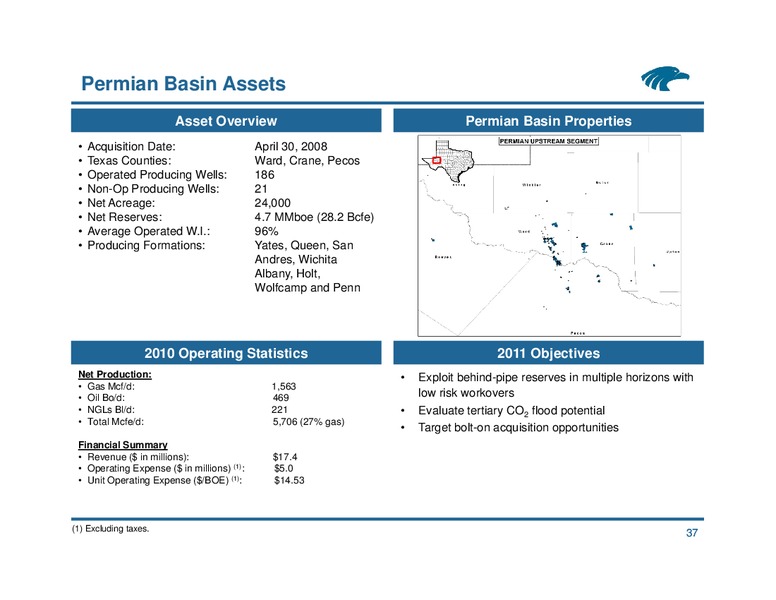 RBC Capital Markets MLP Conference – Eagle Rock Energy Partners Lp – slide 36
