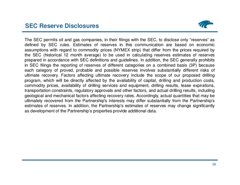 Wells Fargo Pipeline MLP EP anf Utility Symposium – Eagle Rock Energy Partners Lp – slide 38