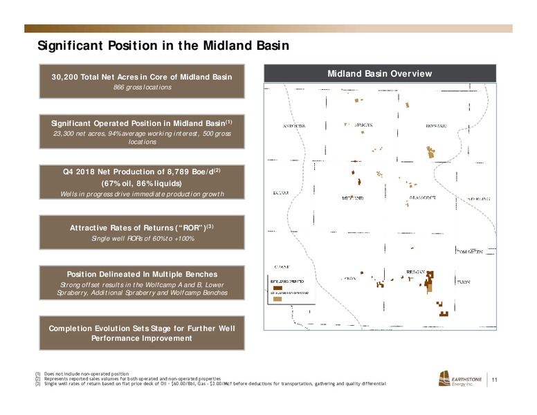 March 2019 Investor Presentation – Earthstone Energy Inc. – slide 10