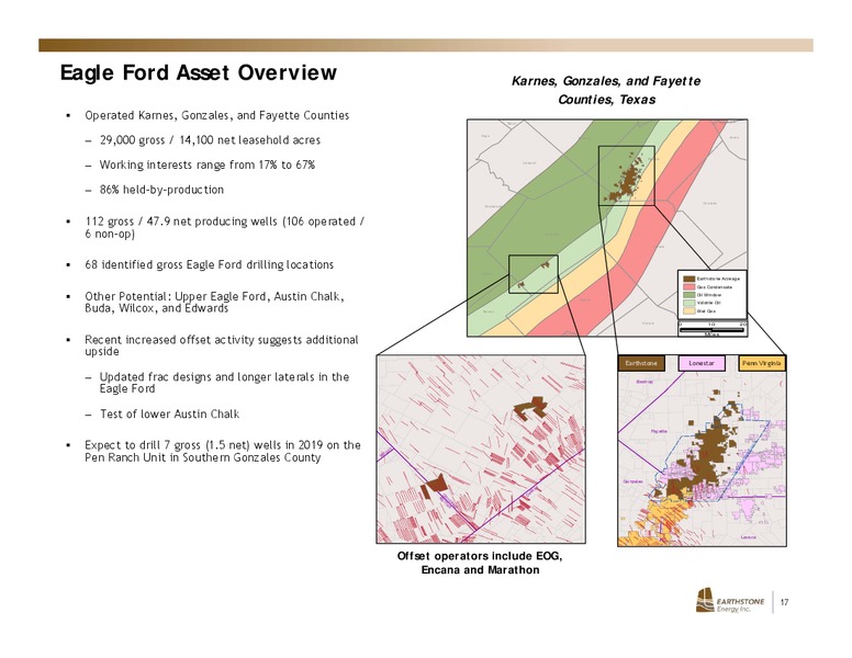 March 2019 Investor Presentation – Earthstone Energy Inc. – slide 16