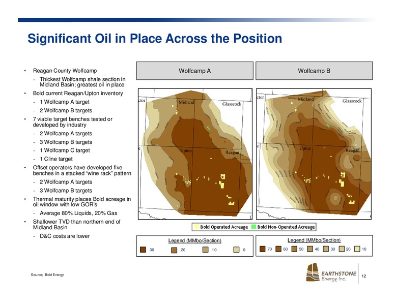 April 2017 Investor Presentation – Earthstone Energy Inc. – slide 10