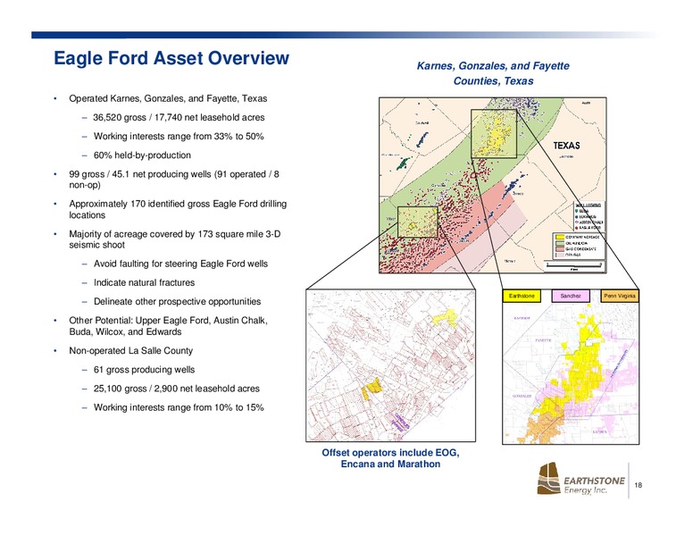 May 2017 Investor Presentation – Earthstone Energy Inc. – slide 17