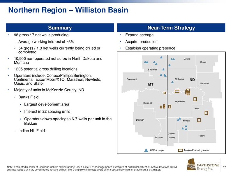 IPAA TIPRO CONFERENCE – Earthstone Energy Inc. – slide 17