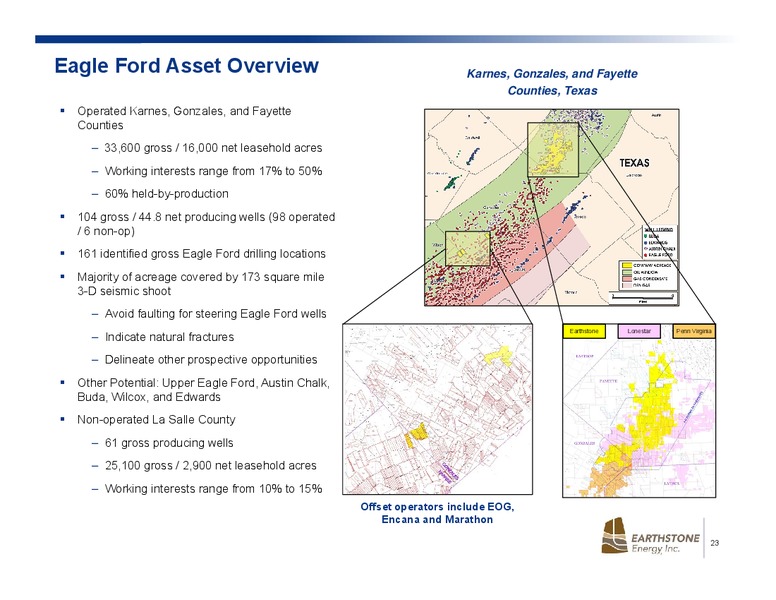 Johnson Rice Energy Conference – Earthstone Energy Inc. – slide 21