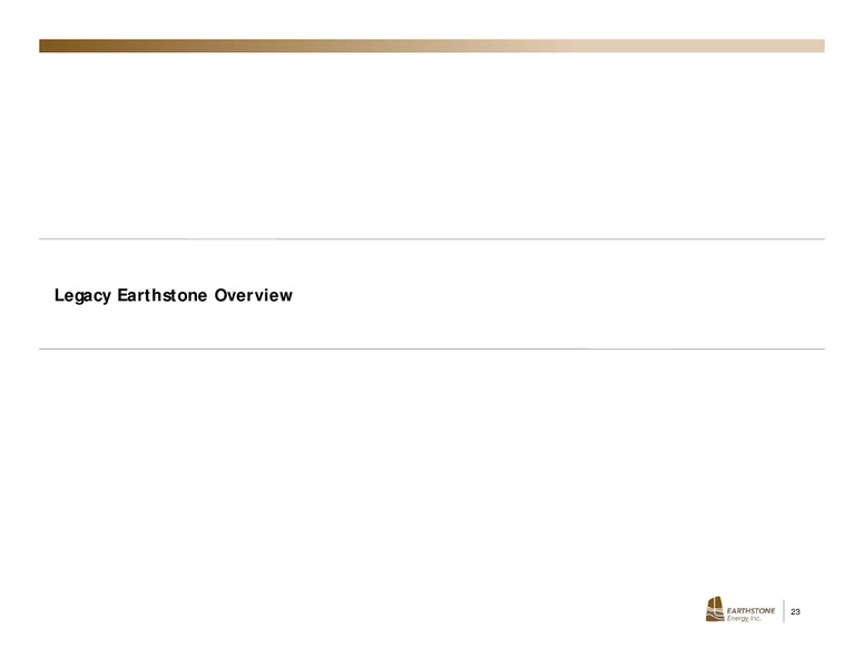 Sabalo Acquisition – Earthstone Energy Inc. – slide 21