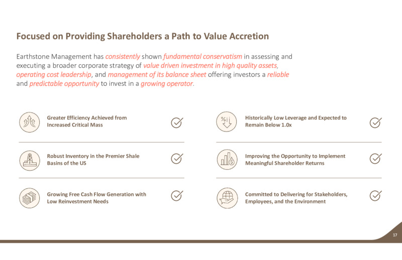 3Q 2022 Earnings Presentation – Earthstone Energy Inc. – slide 16