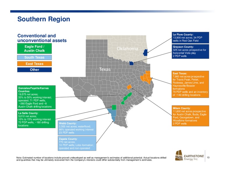 Stephens Fall Investment Conference – Earthstone Energy Inc. – slide 12