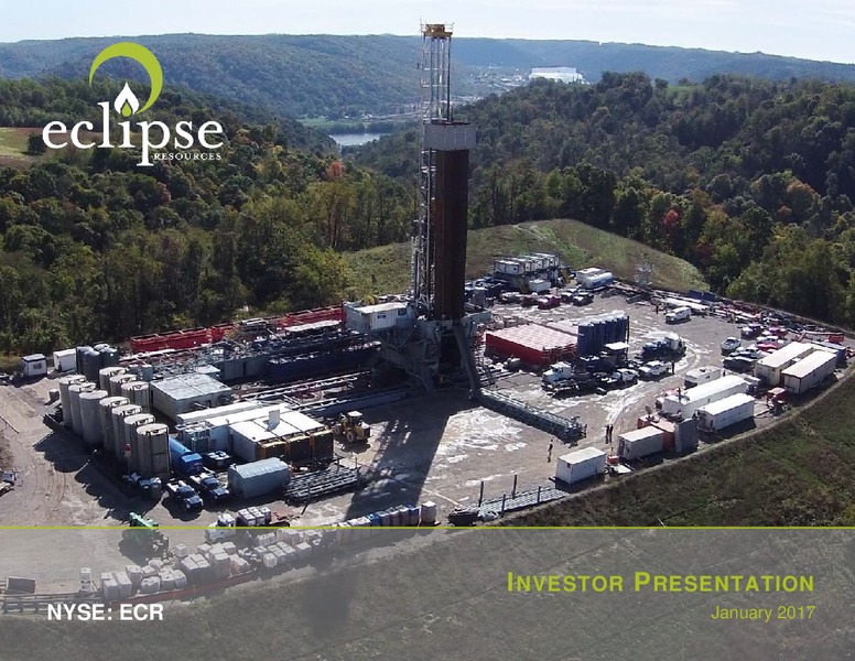 January 2018 Investor Presentation – Eclipse Resources Corp. – slide 1