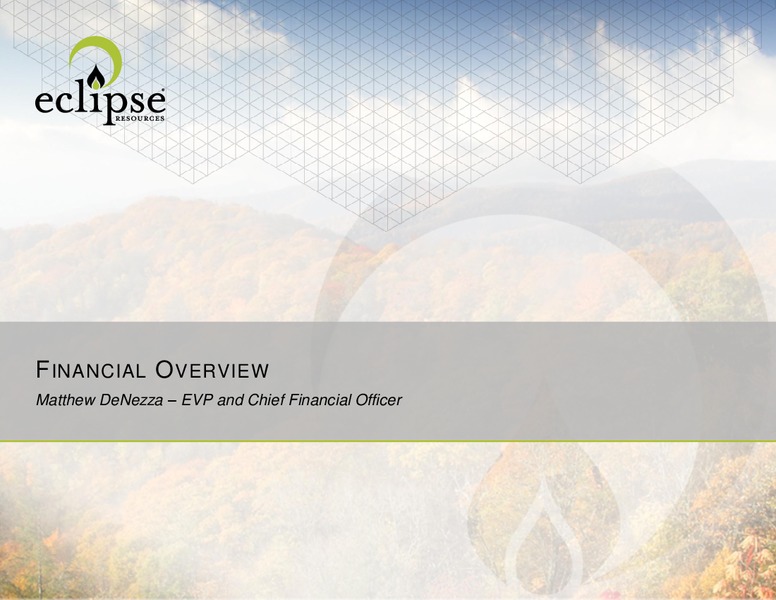 2017 Analyst Day – Eclipse Resources Corp. – slide 62