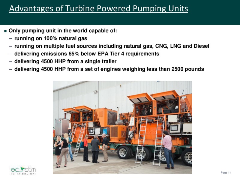 Operational Update – Eco-Stim Energy Solutions, Inc. – slide 10