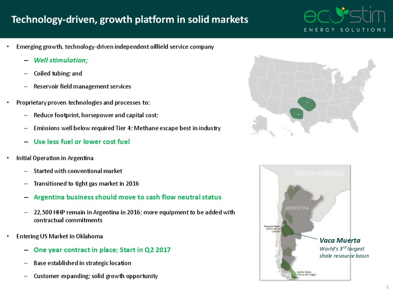 Scotia Howard Weil Conference – Eco-Stim Energy Solutions, Inc. – slide 4