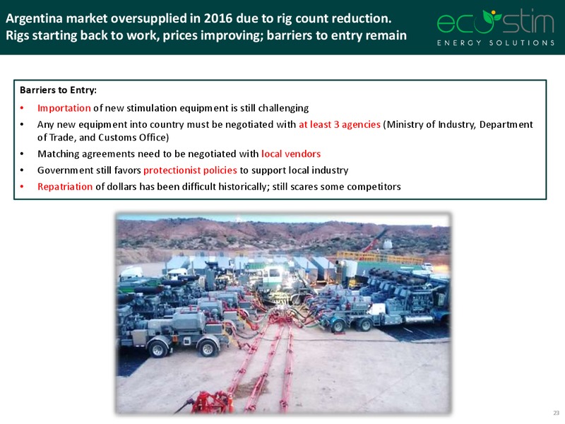 Scotia Howard Weil Conference – Eco-Stim Energy Solutions, Inc. – slide 22