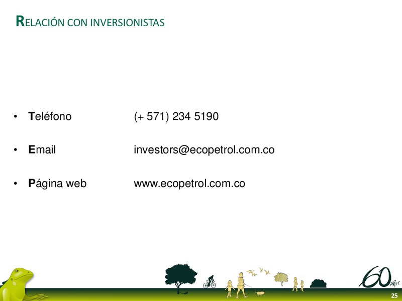 Q4 2011 Earnings Call – Ecopetrol S.A. – slide 25