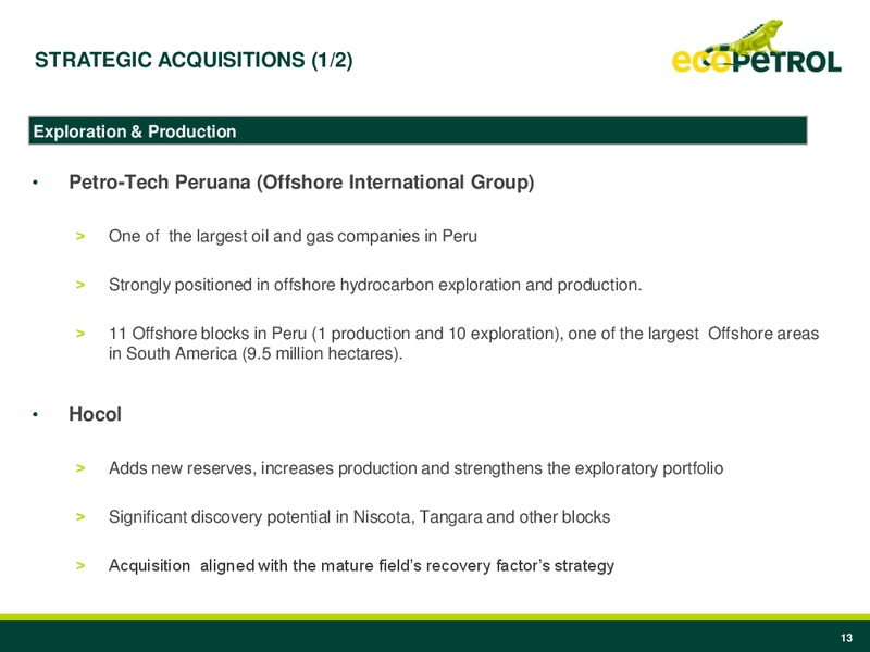Q1 2009 Earnings Call – Ecopetrol S.A. – slide 12