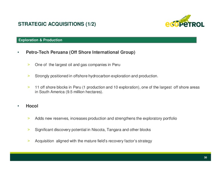 CalGEMs Global Emerging Markets Conference – Ecopetrol S.A. – slide 29