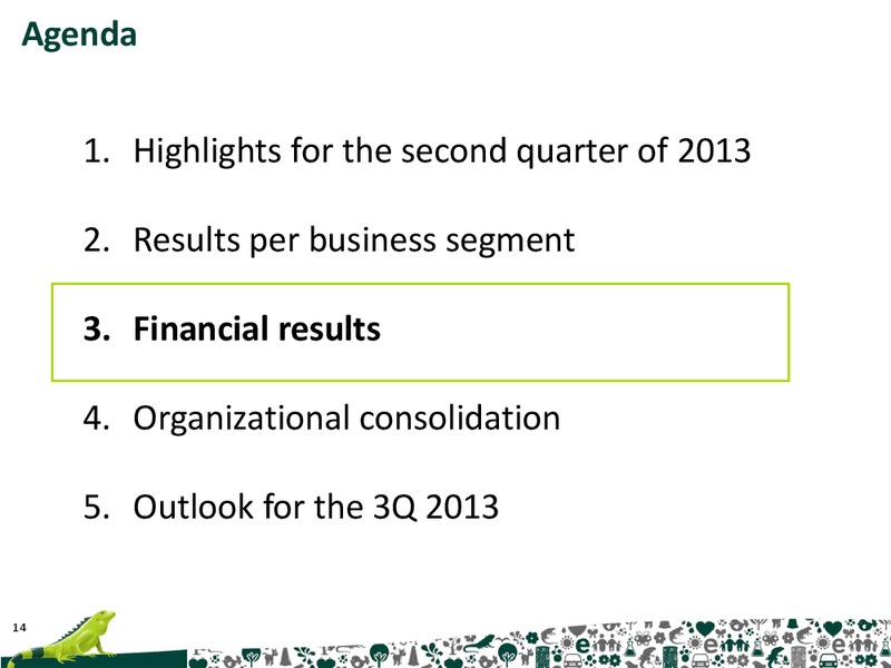 Q2 2013 Earnings Call – Ecopetrol S.A. – slide 14
