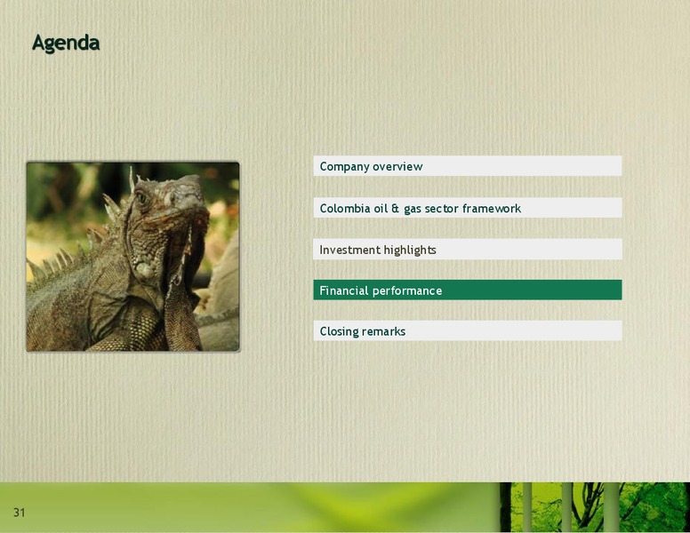 September 2008 Investor Presentation – Ecopetrol S.A. – slide 31