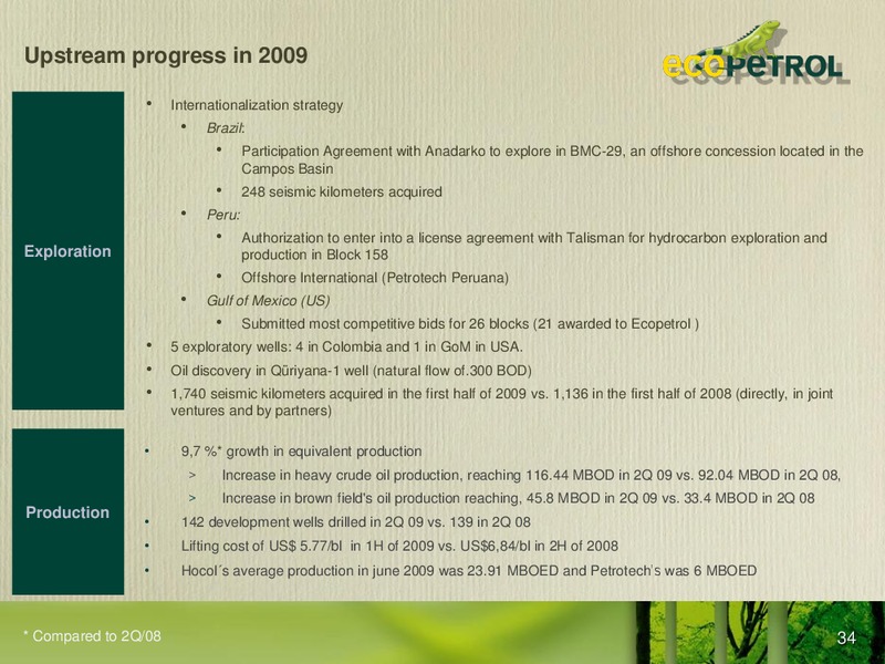 Colombia Infrastructure Conference – Ecopetrol S.A. – slide 33