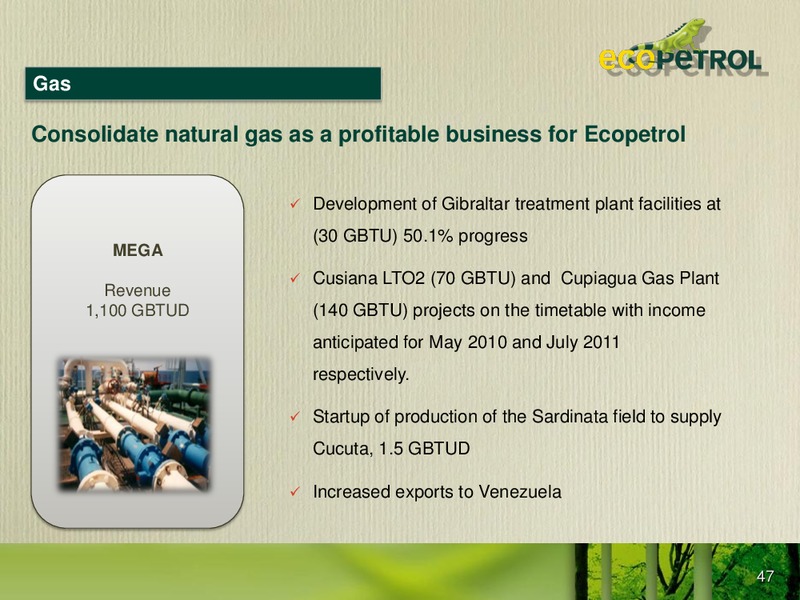 Colombia Infrastructure Conference – Ecopetrol S.A. – slide 46
