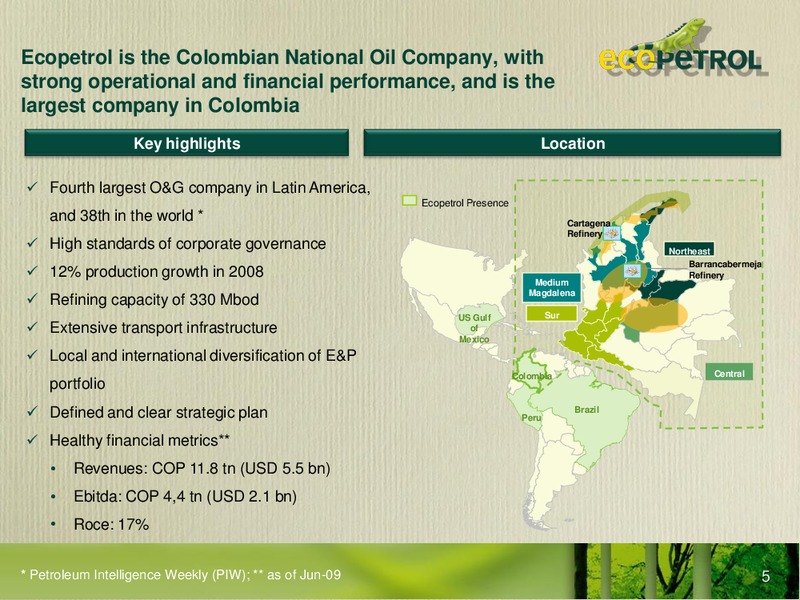 Santander Latin American Energy and Materials Conference – Ecopetrol S.A. – slide 4