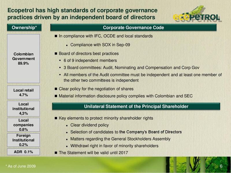 Santander Latin American Energy and Materials Conference – Ecopetrol S.A. – slide 5