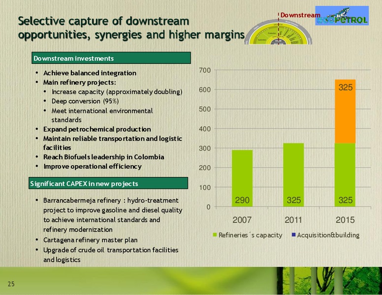 December 2008 Investor Presentation – Ecopetrol S.A. – slide 25