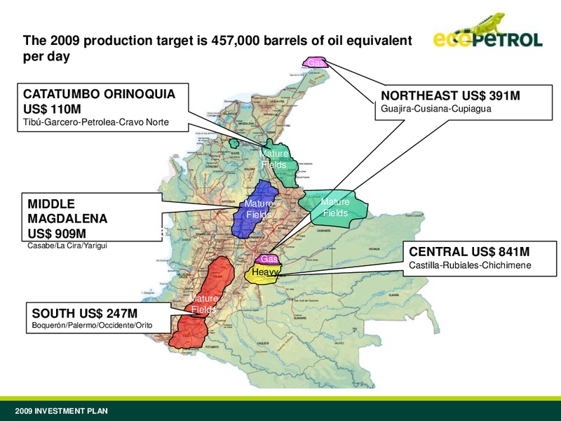2009 Investment Plan – Ecopetrol S.A. – slide 7