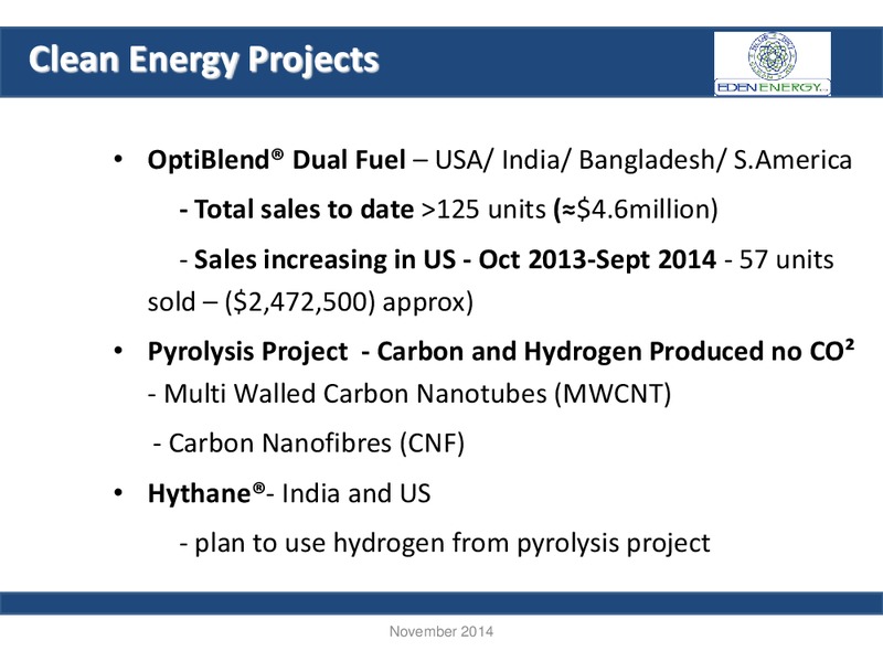 AGM Presentation – Eden Energy – slide 4